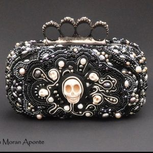 Handsewn Knuckleduster Clutch/Handbag